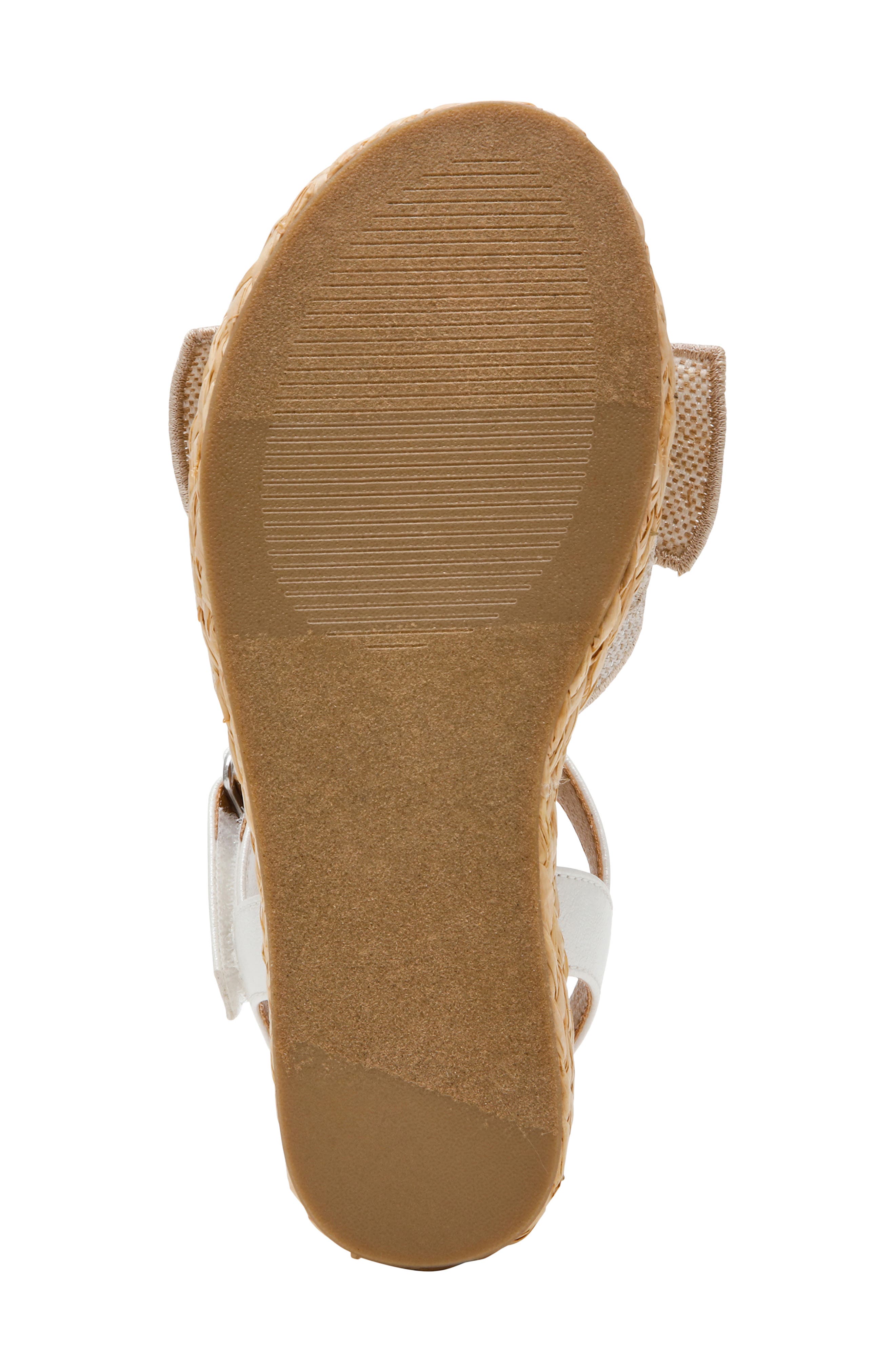 Dolce Vita Kids' Erryn Wedge Sandal, Alternate, color, White