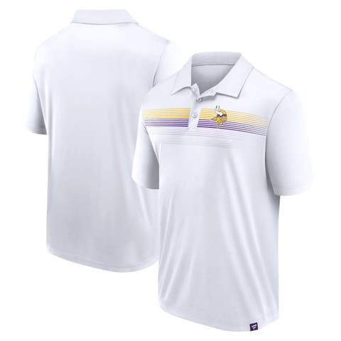 Men's Fanatics Branded White Minnesota Vikings Victory For Us Interlock Polo