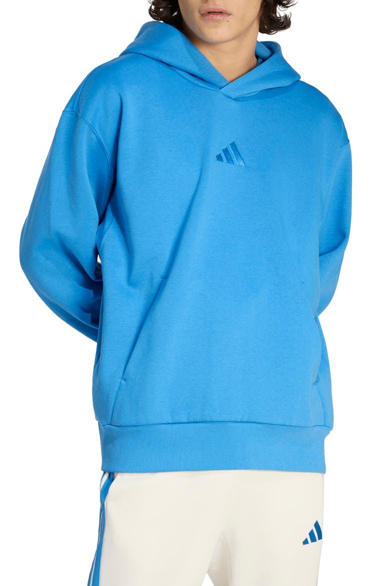 All SZN Oversize Fleece Pullover Hoodie, Main, color, RAY BLUE/ /