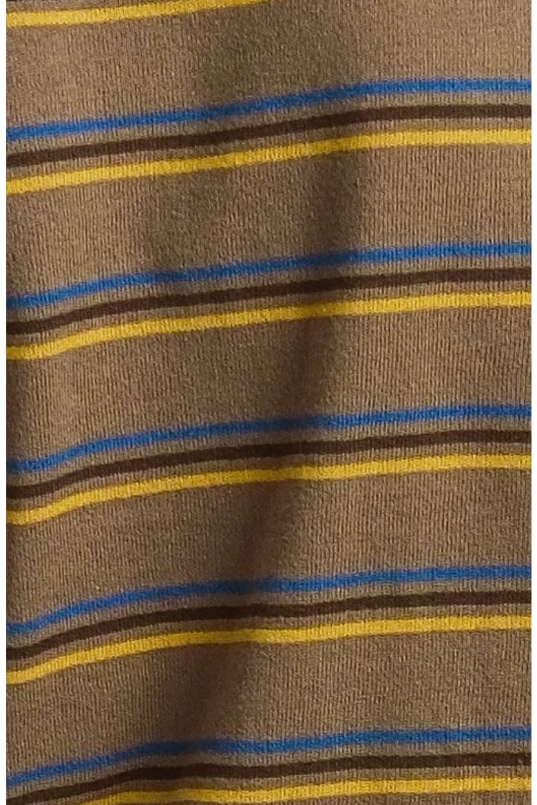 Striped Crewneck Sweater, Alternate, color, BROWN MULTI