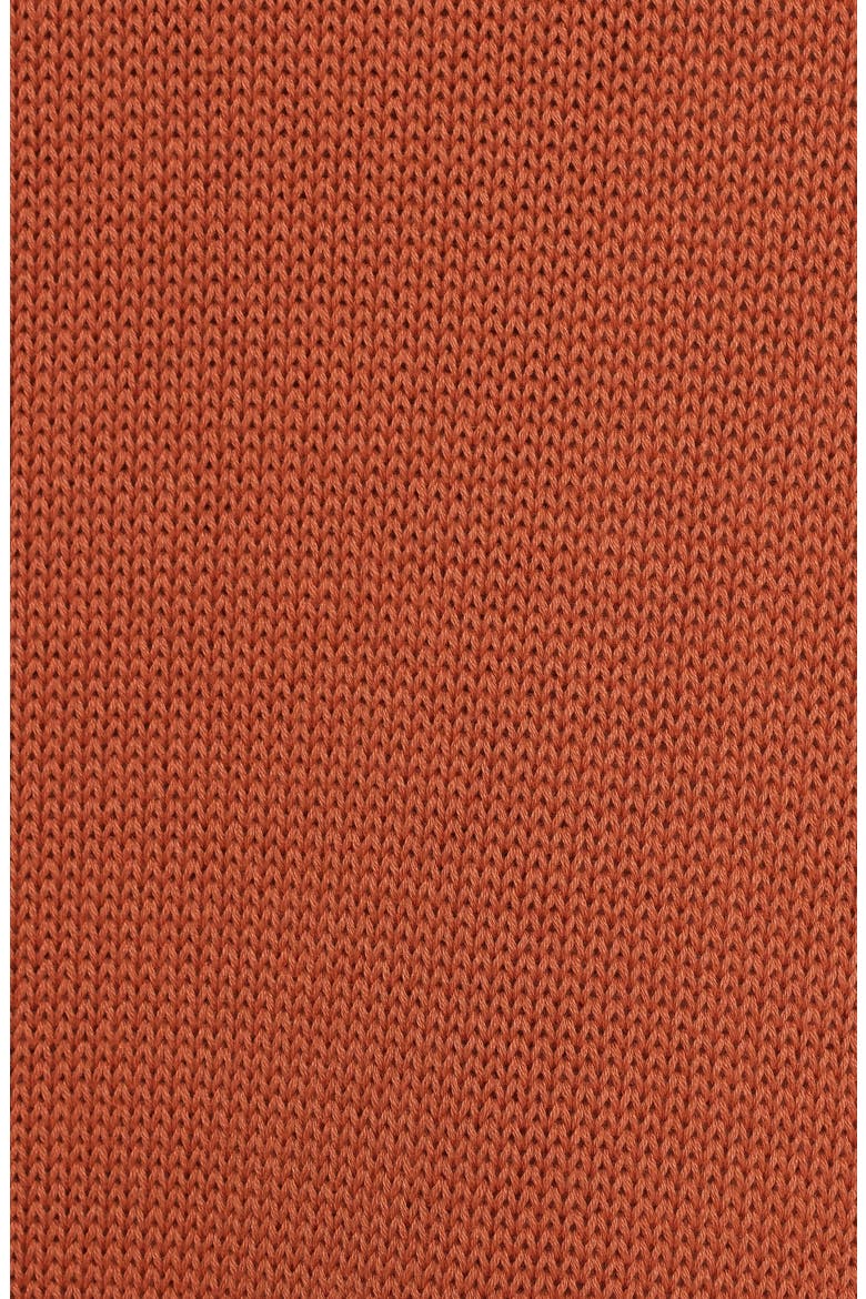 Rooey Boxy Cotton Sweater, Alternate, color, CINNAMON