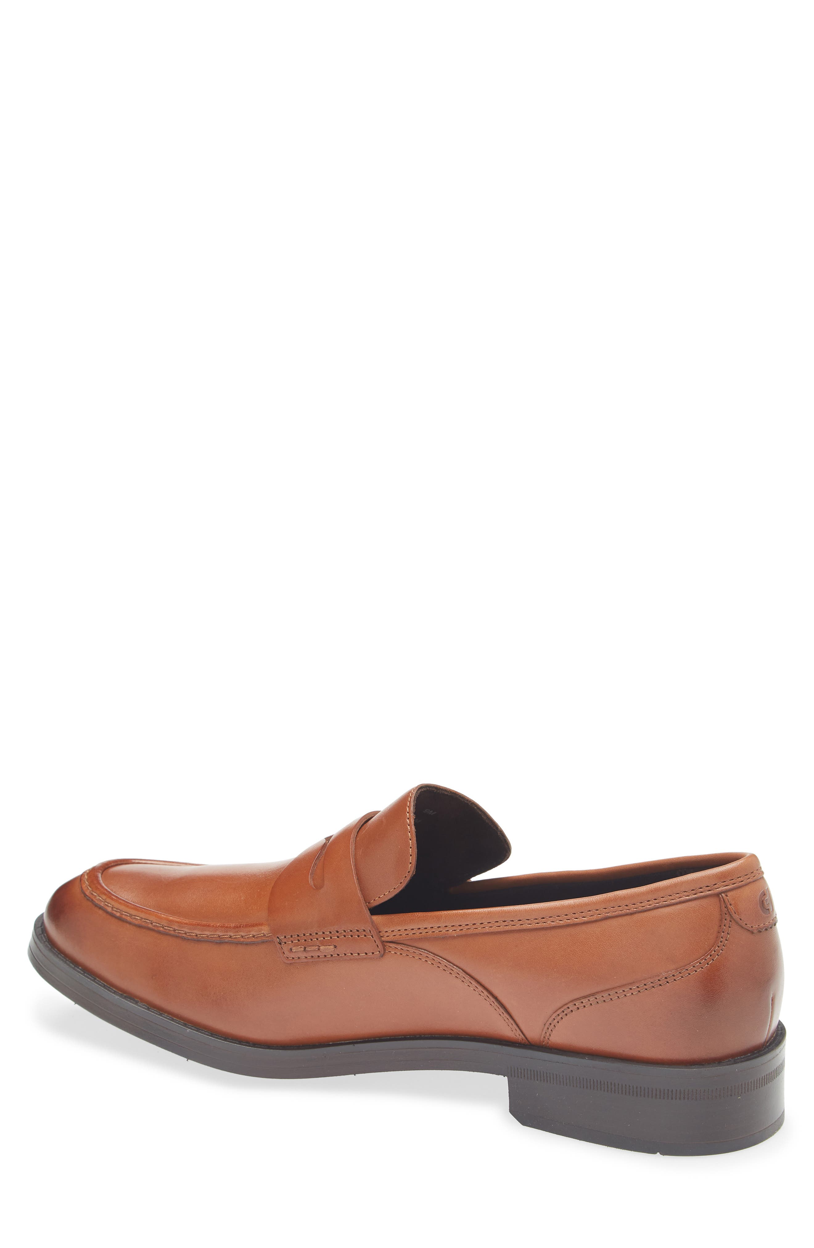 Cole Haan Newmark Grand Penny Loafer, Alternate, color, British Tan / Dark Brown
