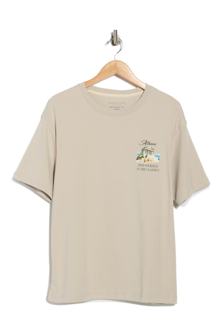 Athens Graphic T-Shirt, Alternate, color, SAND