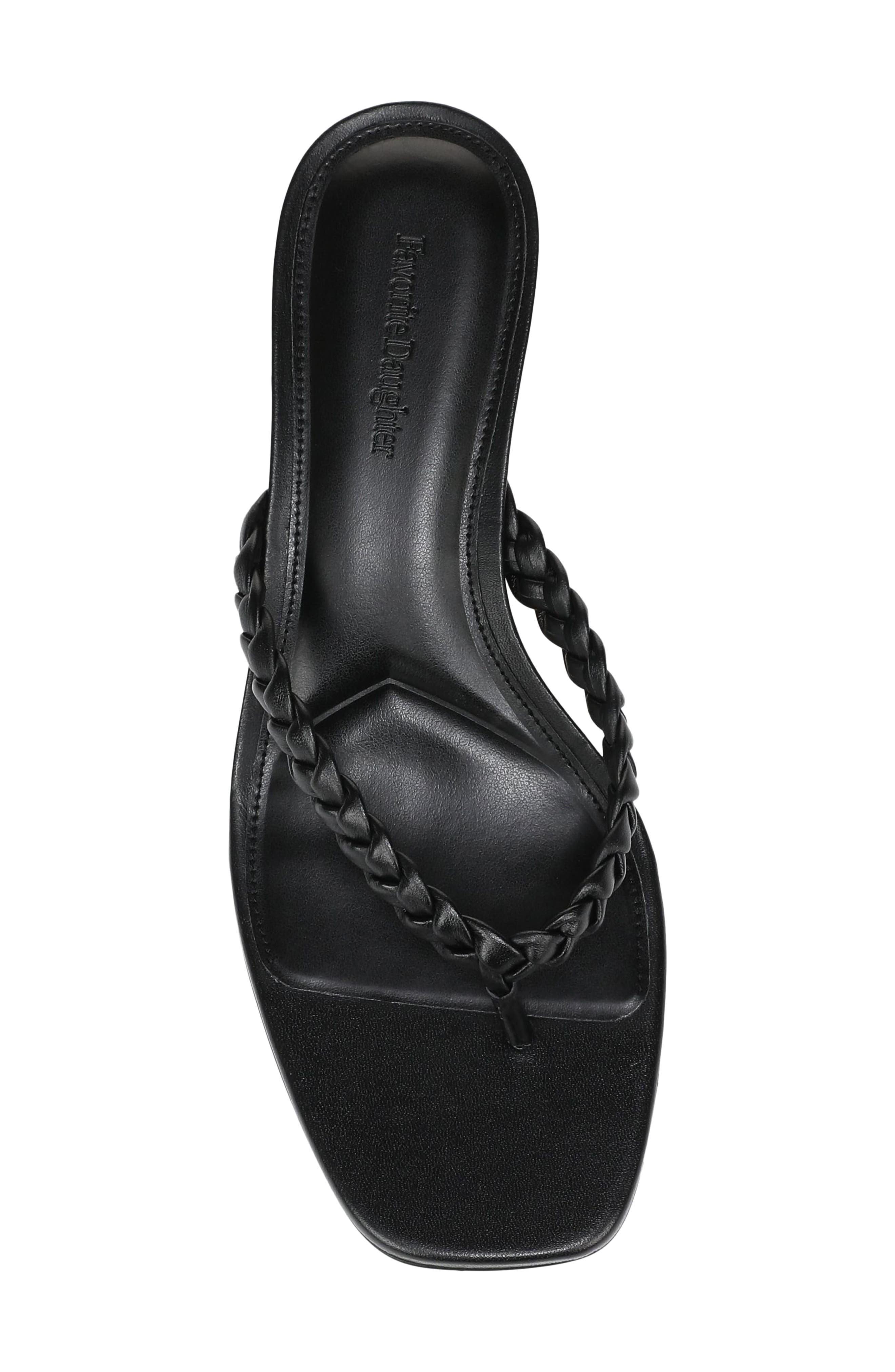 Favorite Daughter Sutton Kitten Heel Sandal, Alternate, color, Black