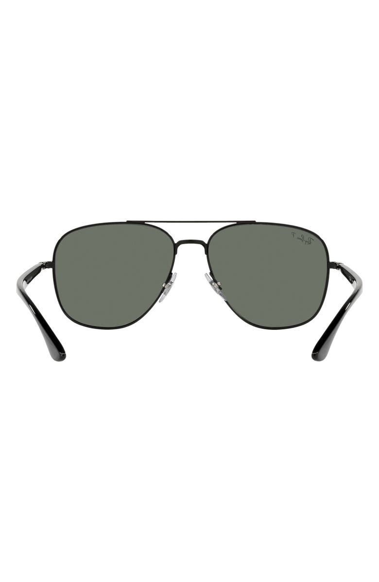 Ray-Ban 56mm Polarized Square Sunglasses, Alternate, color,