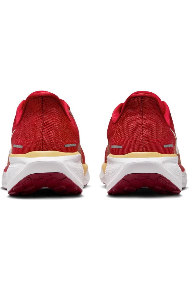 Nike Unisex Nike Red San Francisco 49ers Zoom Pegasus 41 Running Shoes, Alternate, color,