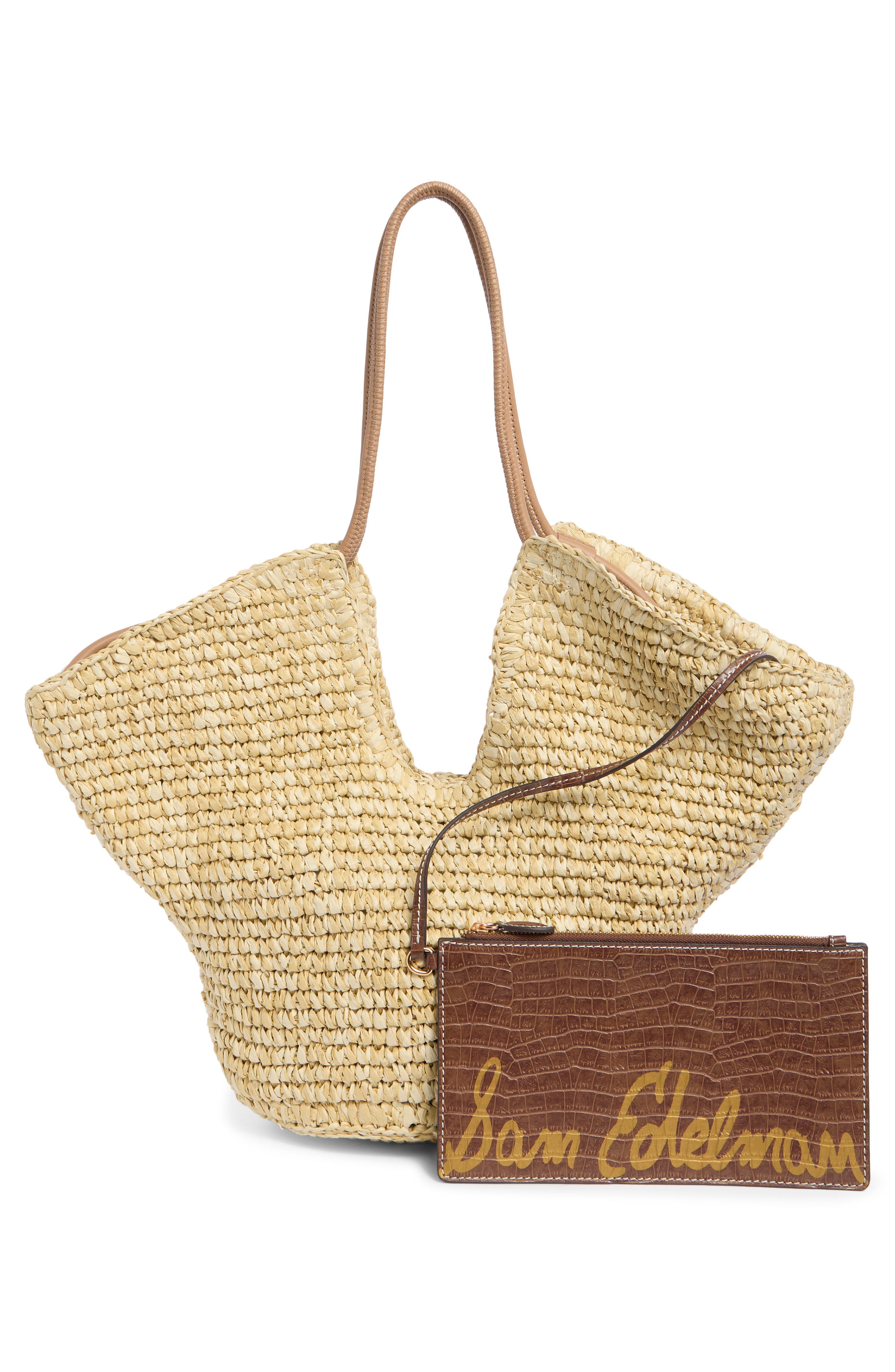 Lynn Straw Tote, Alternate, color, NATURAL