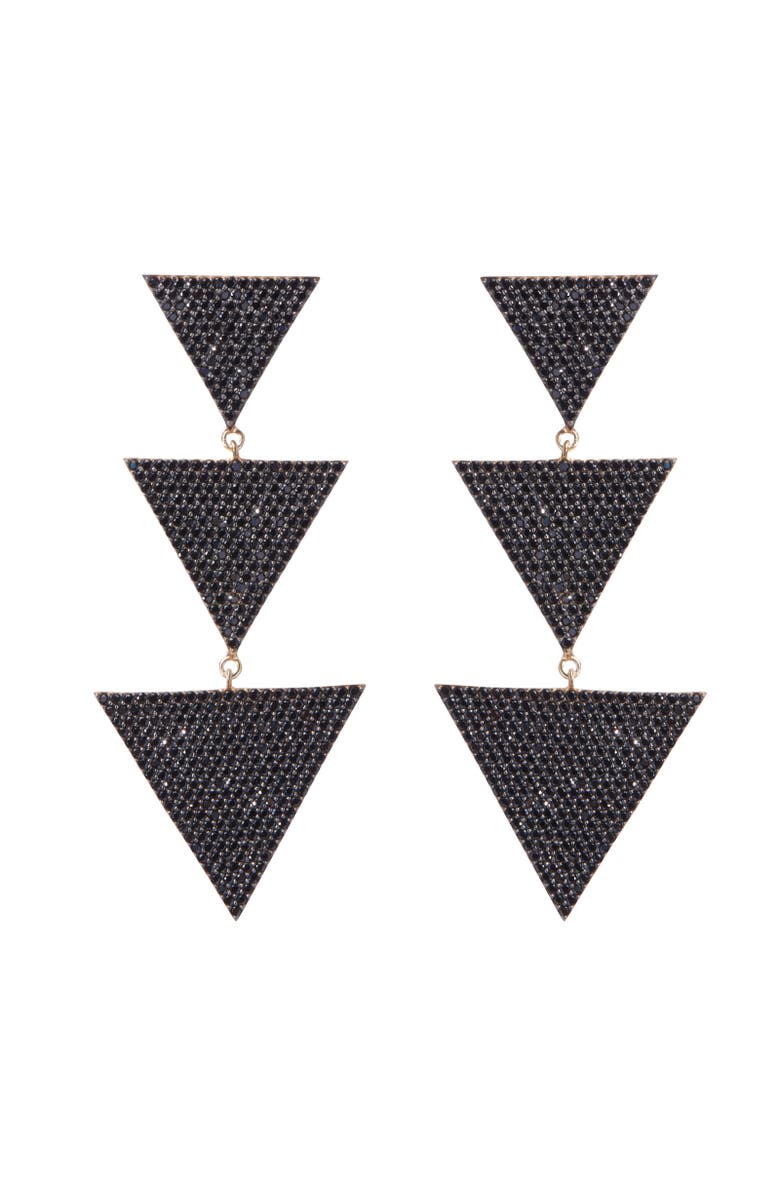 NICKHO REY Megan Earrings, Main, color, Black/Gold