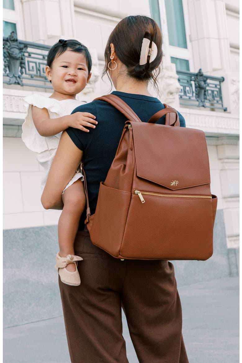 Classic Diaper Backpack II, Alternate, color, COGNAC
