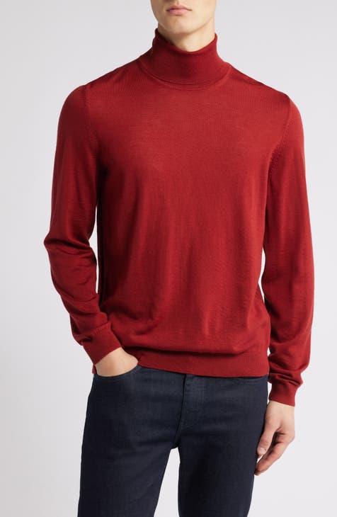 Men s Red Turtleneck Sweaters Nordstrom