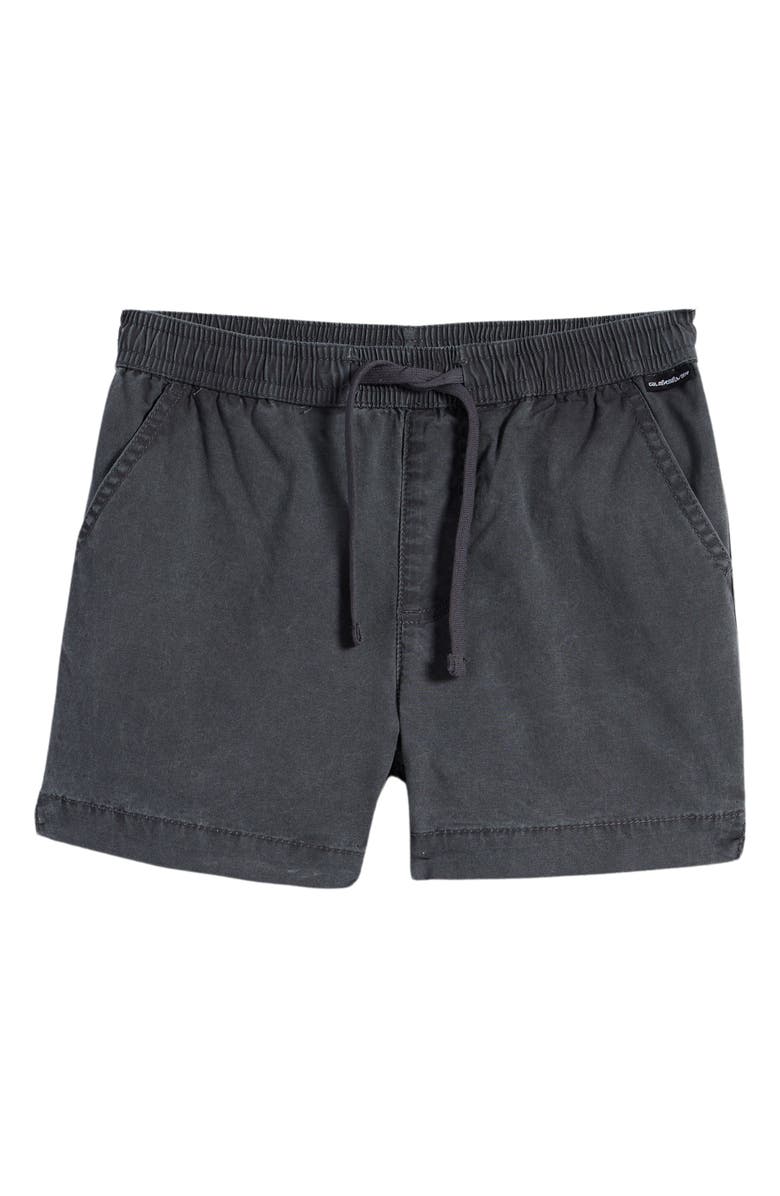 Quiksilver Kids' Taxer Stretch Cotton Poplin Shorts, Main, color, 