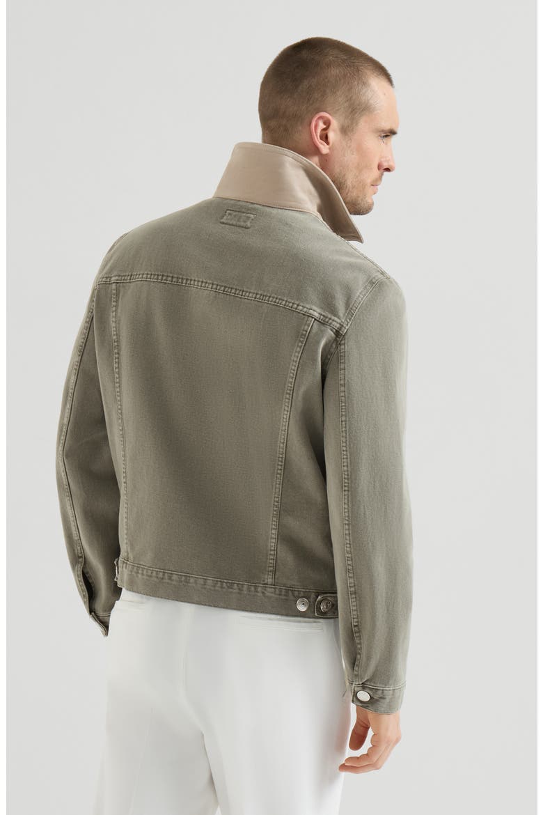 Garment-dyed outerwear jacket, Alternate, color, Military
