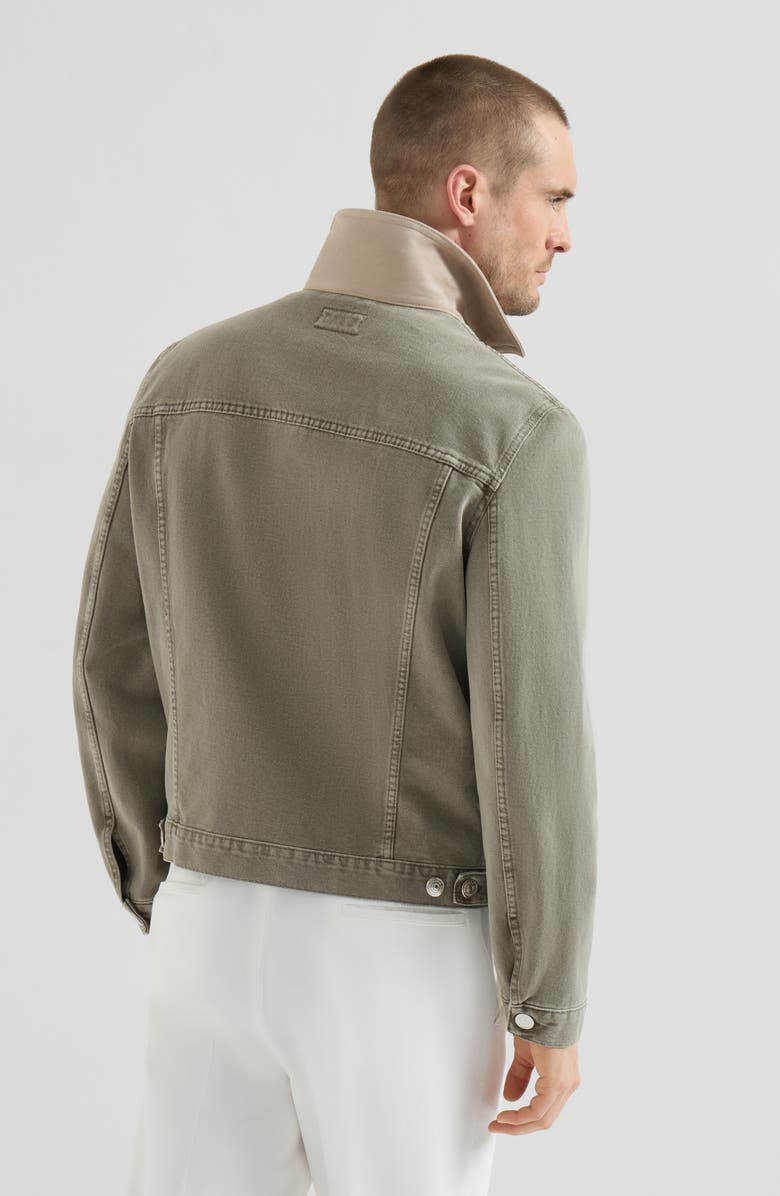 Brunello Cucinelli Garment-dyed outerwear jacket, Alternate, color, 