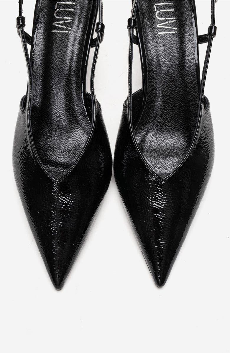 Prologue Shoes Irena Pointed Toe Pump, Alternate, color, Black