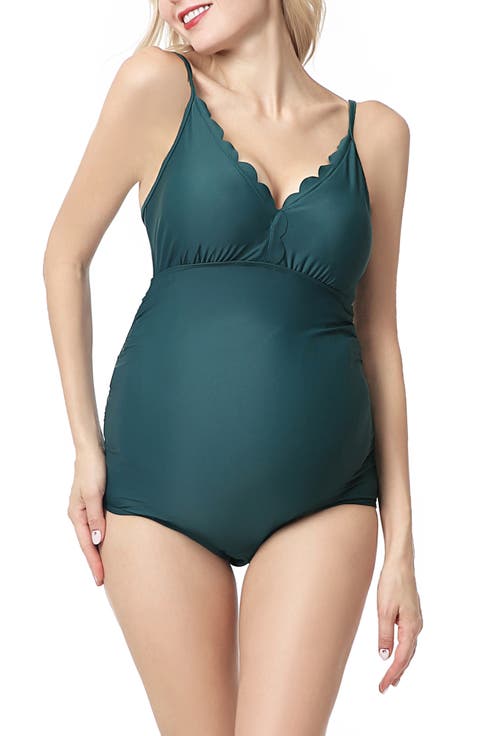 Kimber UPF 50+ One-Piece Maternity Swimsuit
