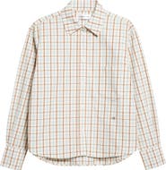 Victoria Beckham Ellys Check Cotton Poplin Button-Up Shirt