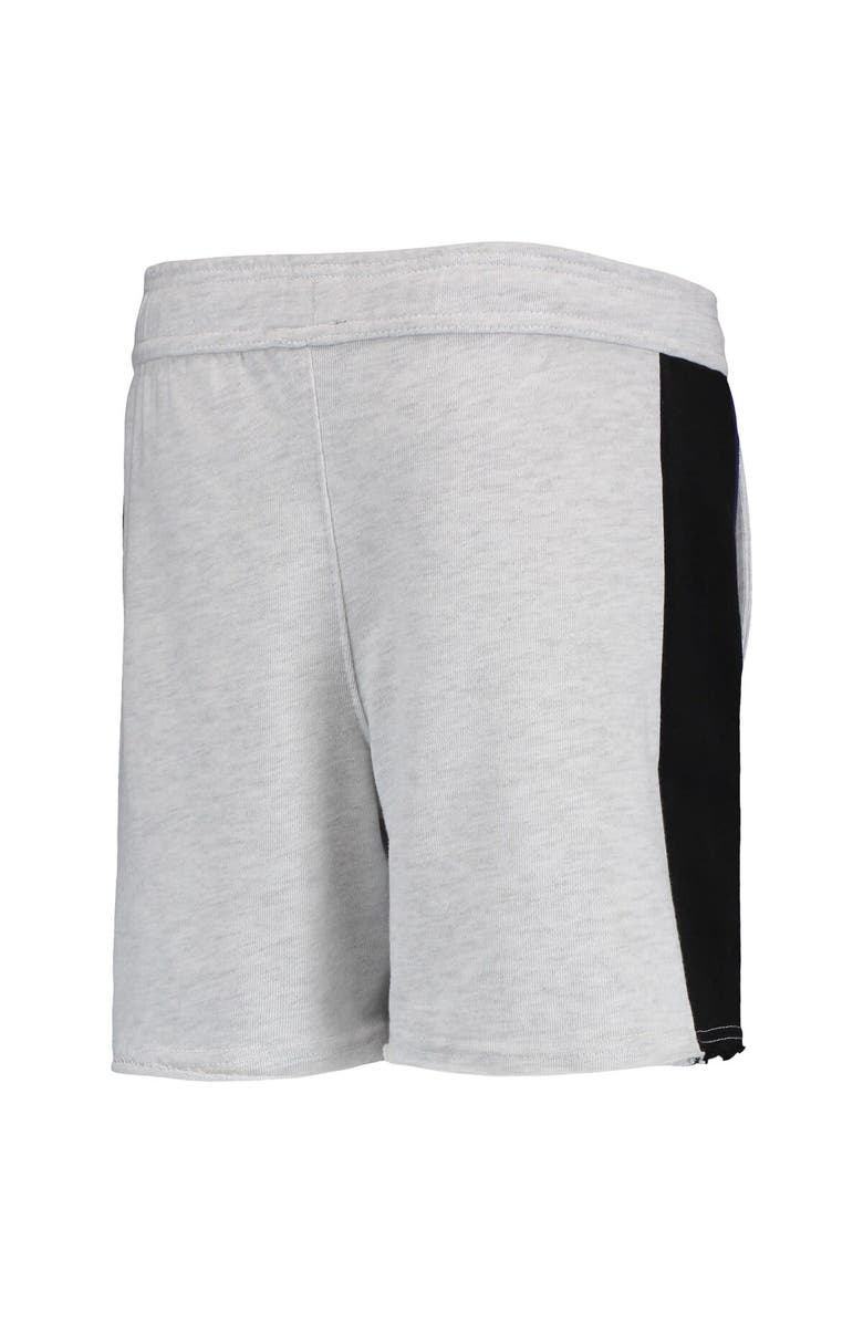 Outerstuff Youth Heathered Gray Phoenix Suns Wingback Shorts, Alternate, color, Heather Gray