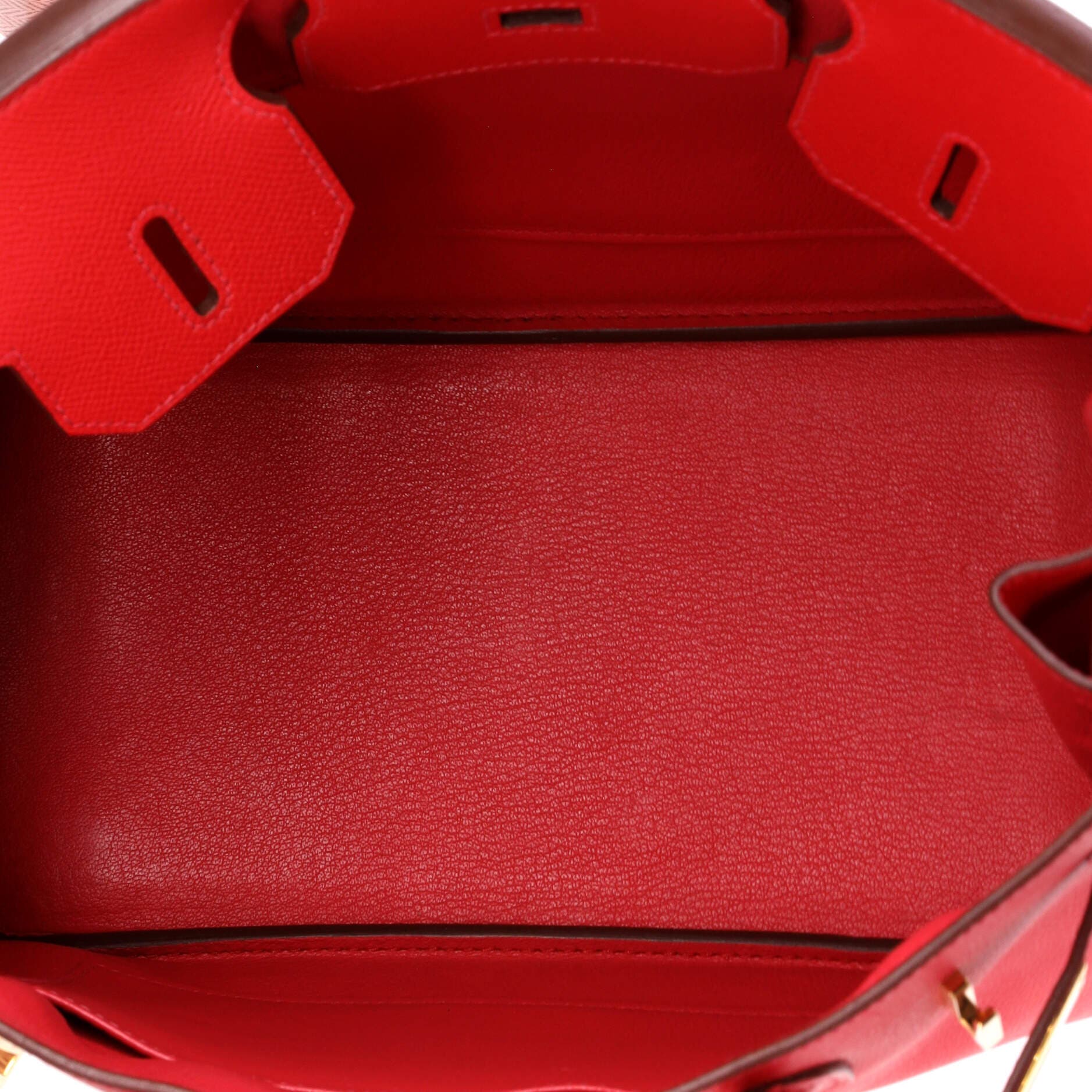 Pre-Owned Hermes Birkin Handbag Red Epsom with Gold Hardware 30, Alternate, color, Bougainvillier