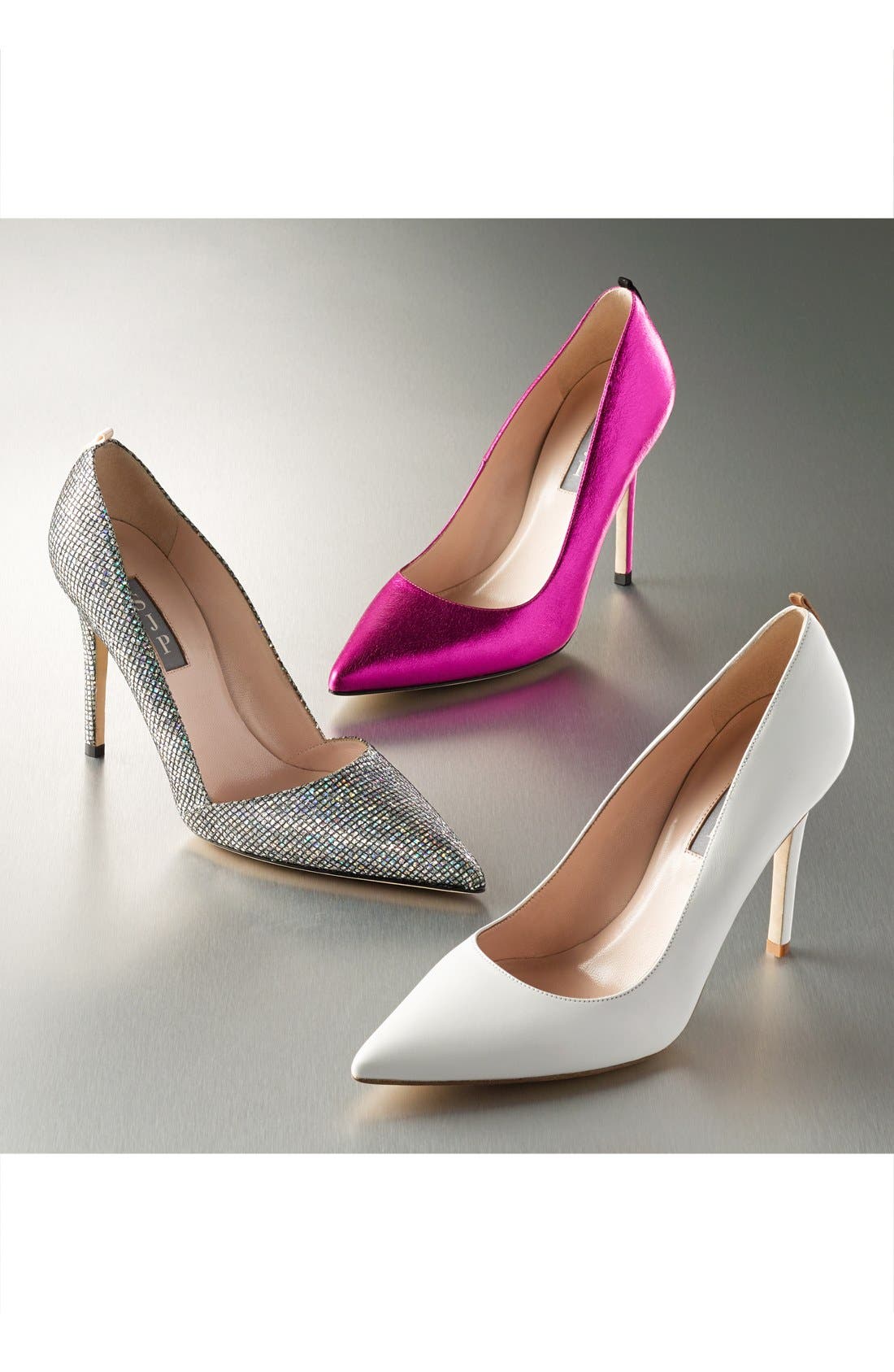 'Rampling' Pump, Alternate, color, SCINTILLATE MATERIAL