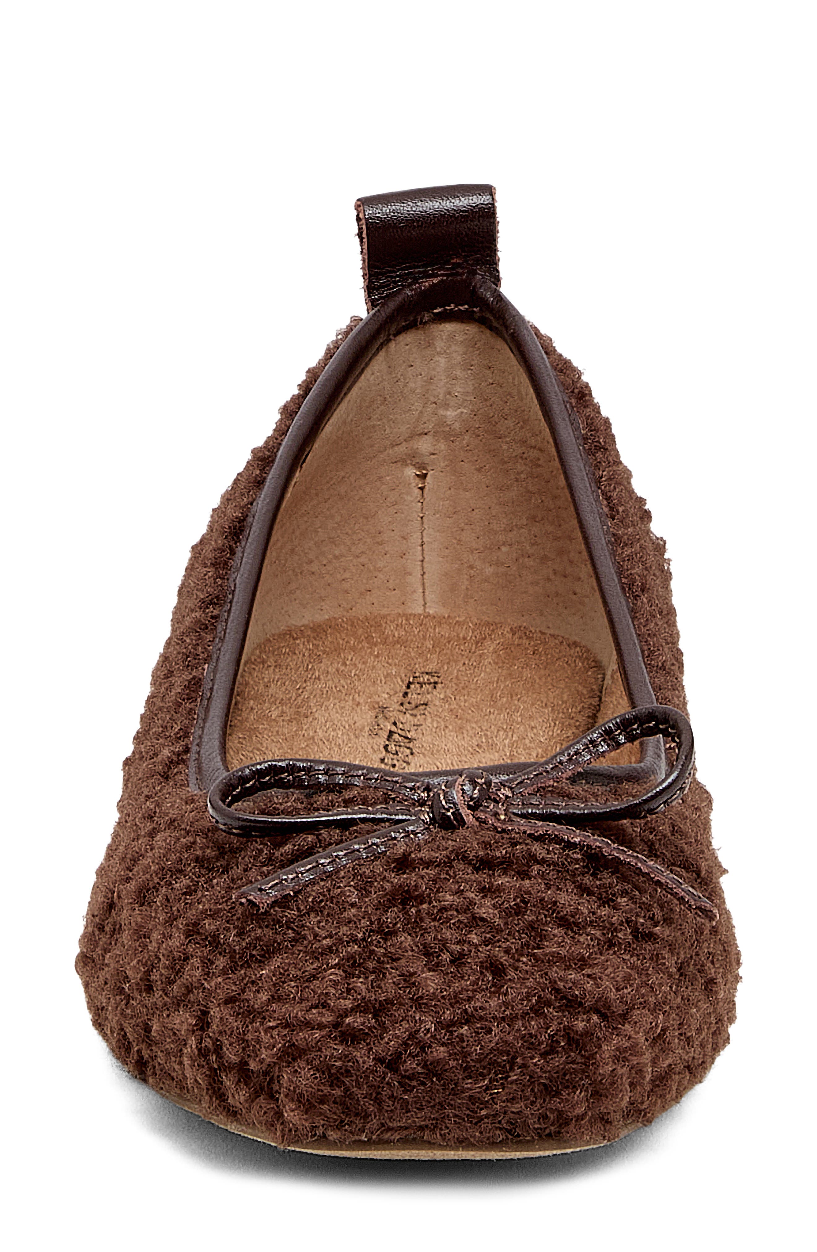 Frankie Ballet Flat, Alternate, color, WARM BROWN