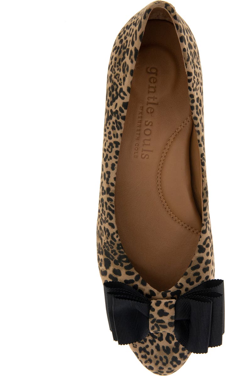 Gentle Souls Atlas Flat, Alternate, color, Leopard