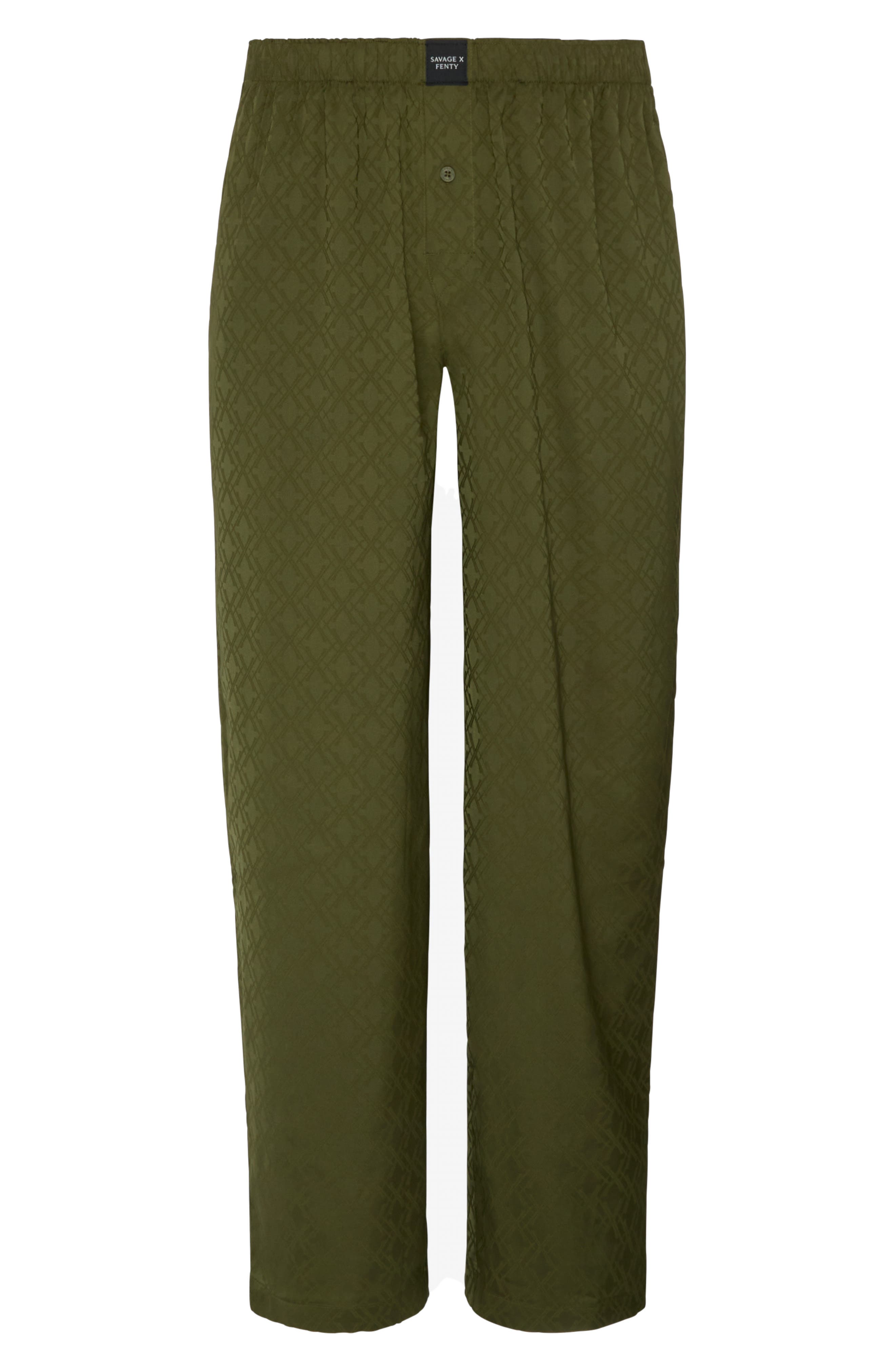 selected CAMO GREEN X HATCH JACQUARD