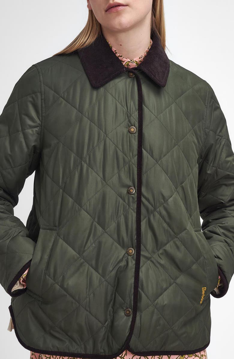 Barbour Isabella Quilted Jacket, Main, color,