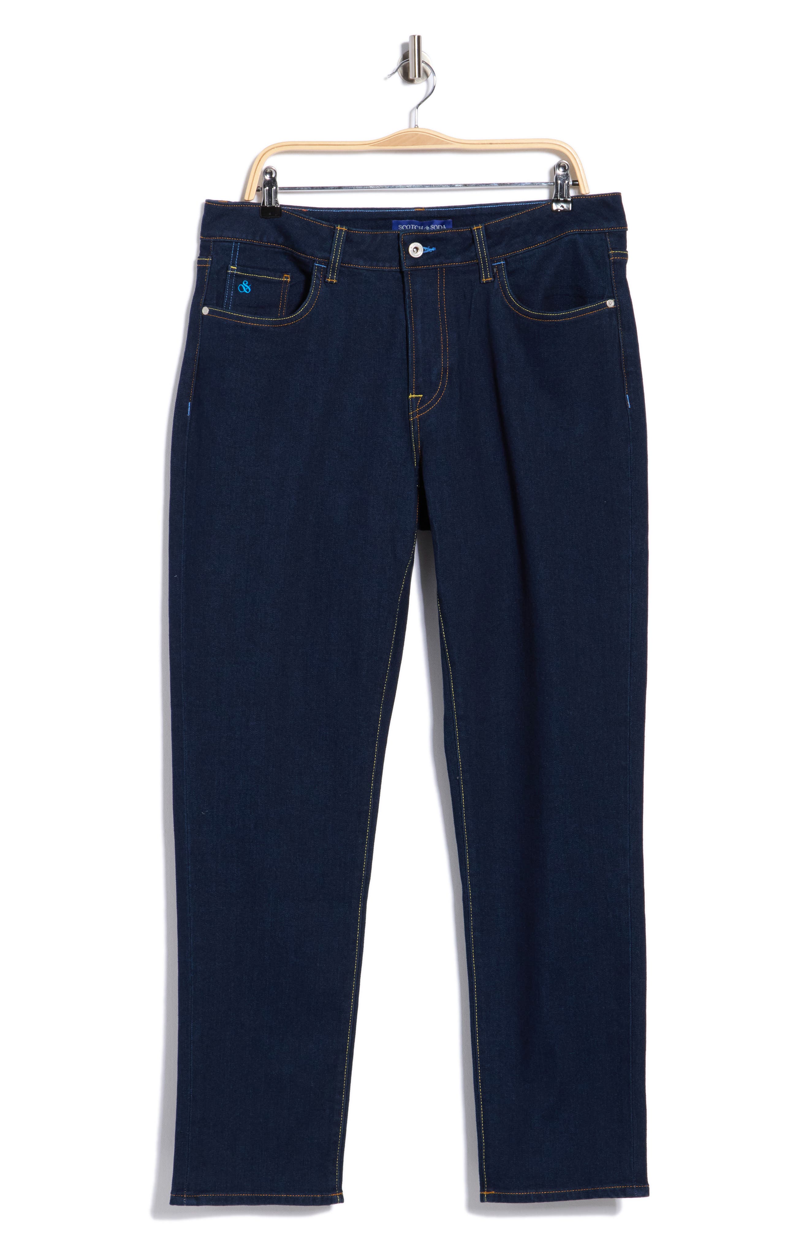 Harleem Straight Fit Stretch Jeans