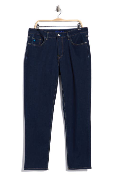 Harleem Straight Fit Stretch Jeans