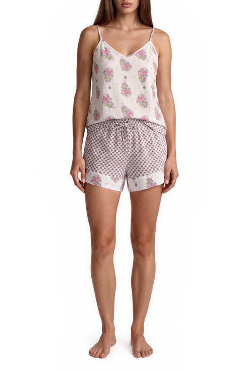 3-Piece Cami, Pants & Shorts Pajama Set
