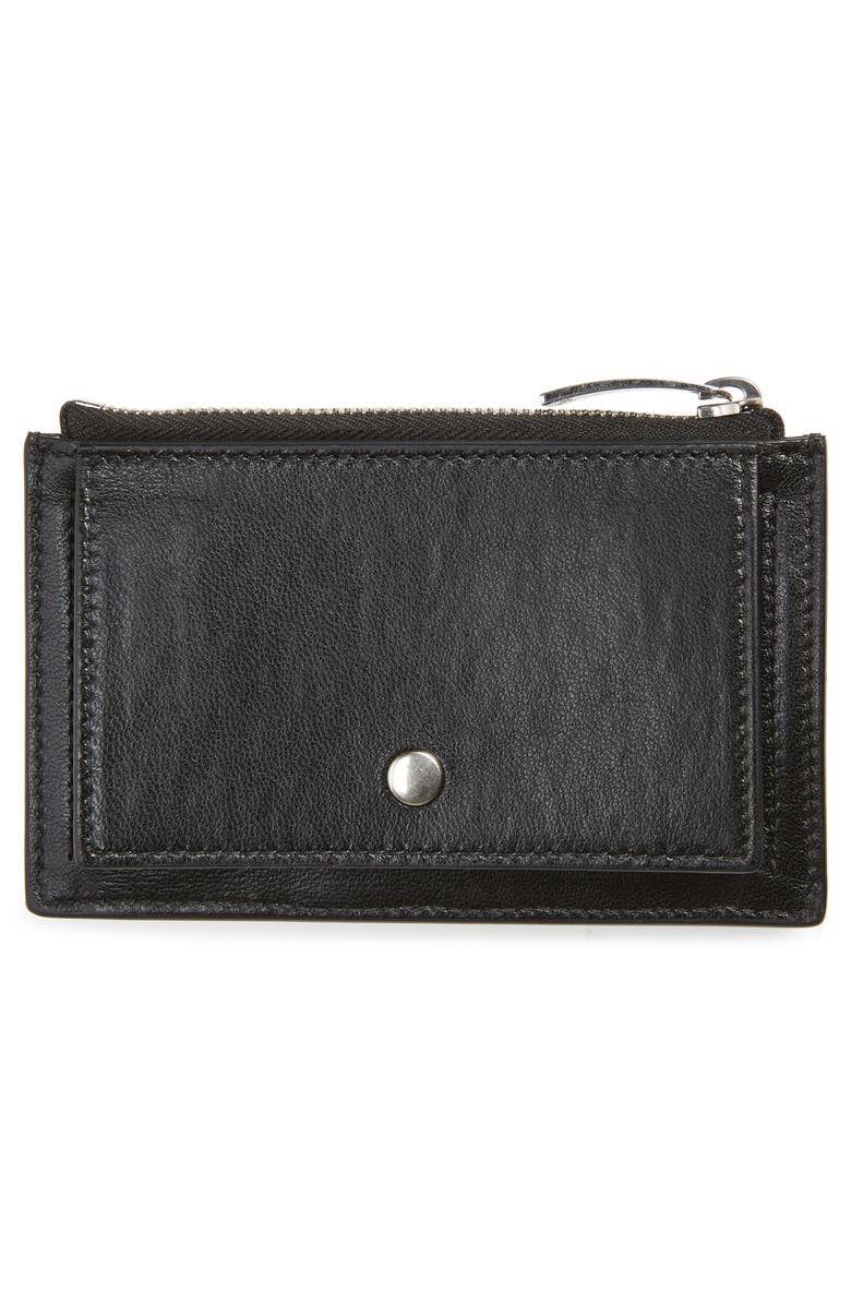 Bottega Veneta Intrecciato Leather Card Case, Alternate, color,