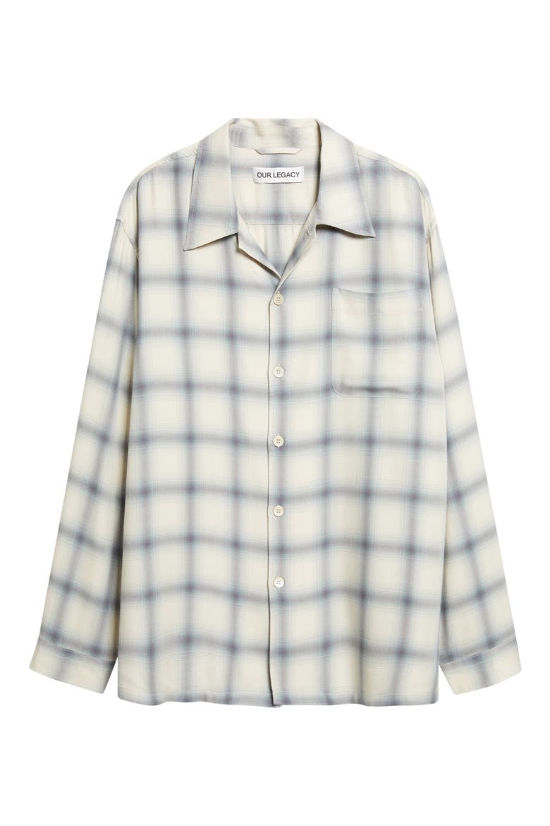 Every Check Button-Up Shirt, Alternate, color, SACRAMENTO COWBOY VISCOSE
