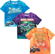 Monster Jam 3-pack Short Sleeve T-shirts (toddler, Little Kid & Big Kid)