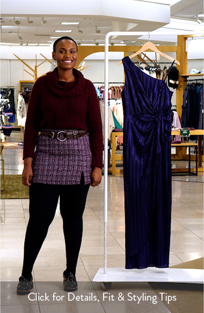 One-Shoulder Evening Gown, sales video thumbnail