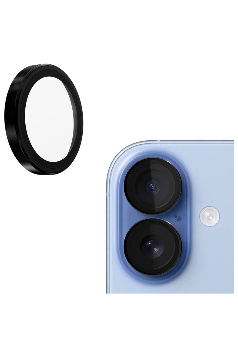 Plus $150 Guarantee Camera Glass Lens Protector for Apple iPhone 17, Main, color, BLACK