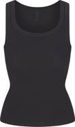 SKIMS Stretch Cotton Rib Scoop Tank