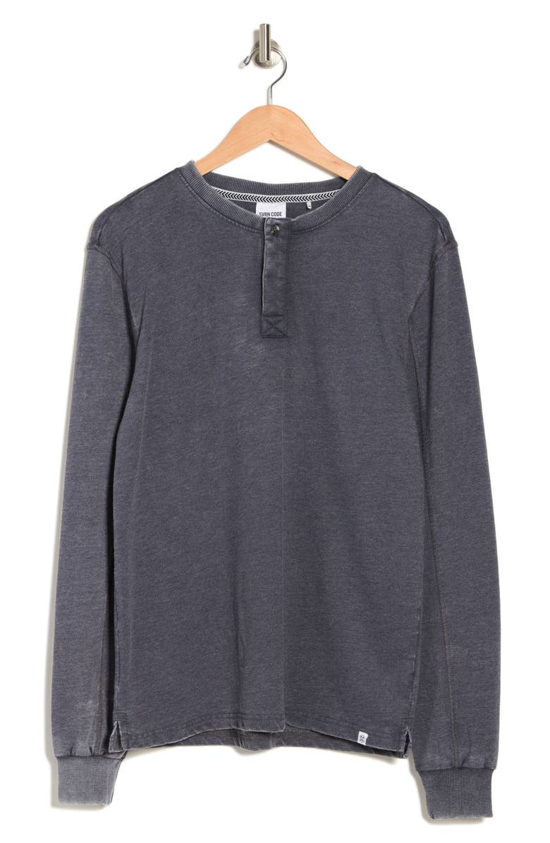 Sovereign Code Cypress Long Sleeve Henley Shirt, Alternate, color, 