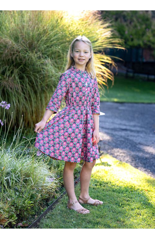 BUSY BEES BUSY BEES GABRIELA CIRCLE DRESS PINK LOTUS