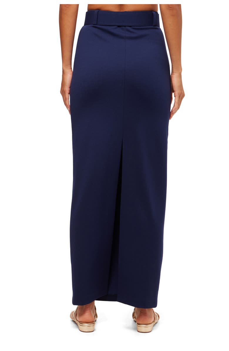 Trina Turk Ponte Game Point Maxi Skirt, Alternate, color, 