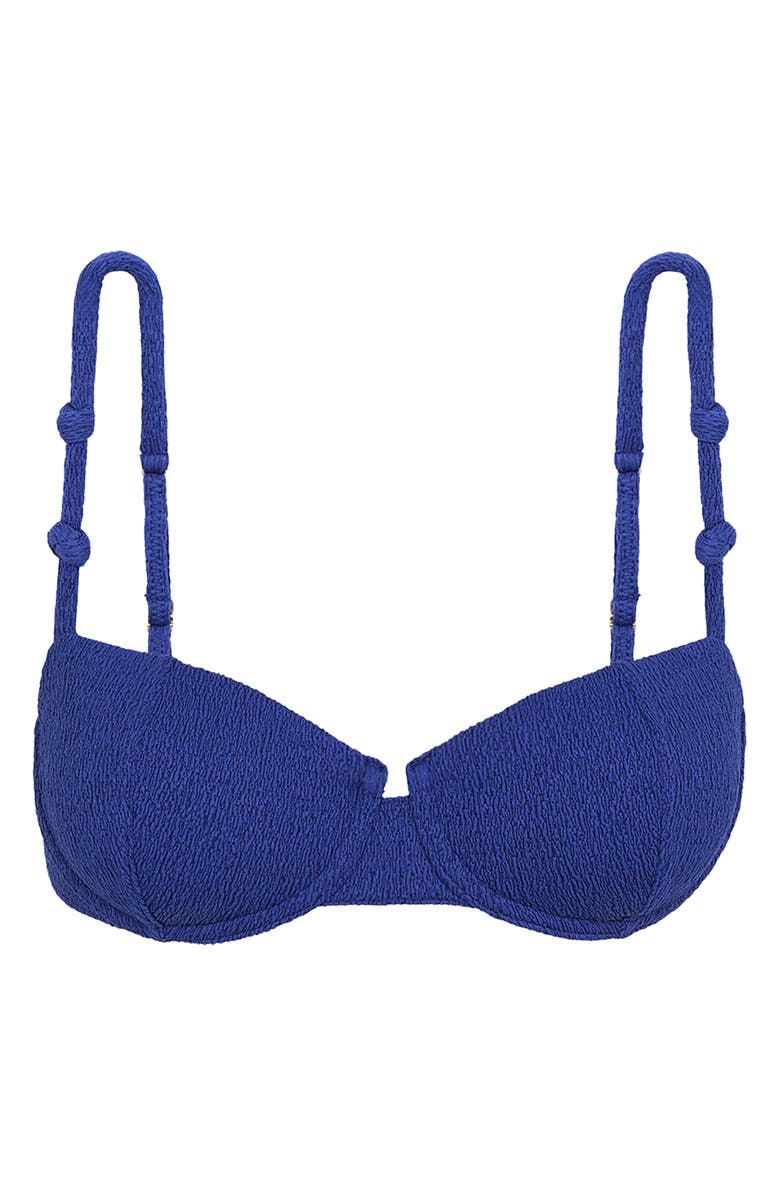 ViX Paula Hermanny Firenze Edie Nissi Bikini Top, Alternate, color, Blue