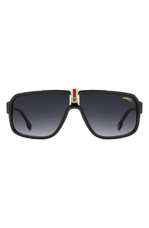 CA 1091/S 65mm Oversize Shield Sunglasses