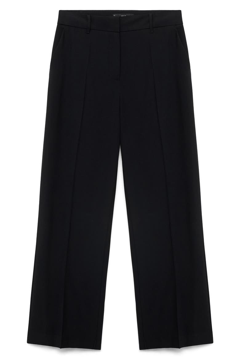 Carlos Wide Leg Pants, Alternate, color, BLACK