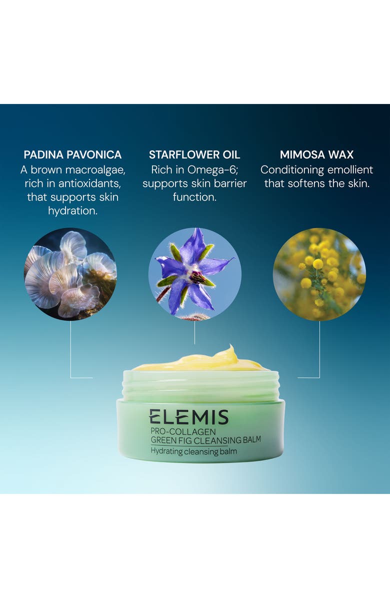 Elemis Pro-Collagen Green Fig Cleansing Balm, Alternate, color,