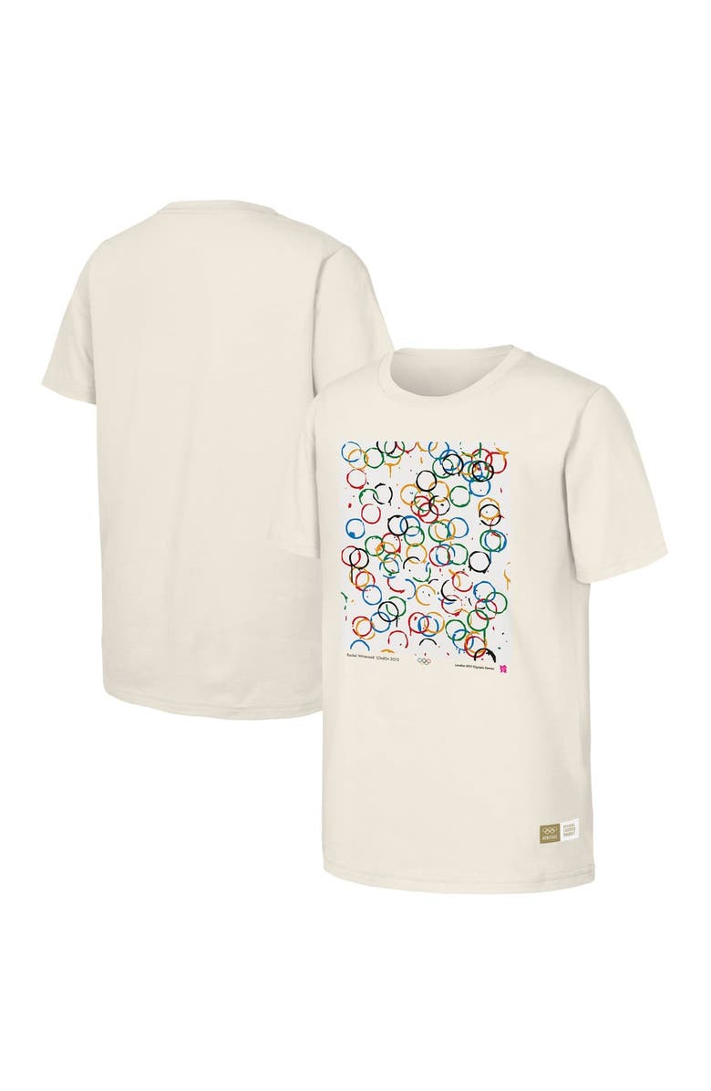 Outerstuff Men's  Natural 2012 London Games Olympic Heritage T-Shirt, Main, color, Natural
