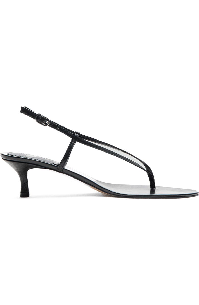MANGO Slingback Kitten Heel Sandal, Alternate, color,