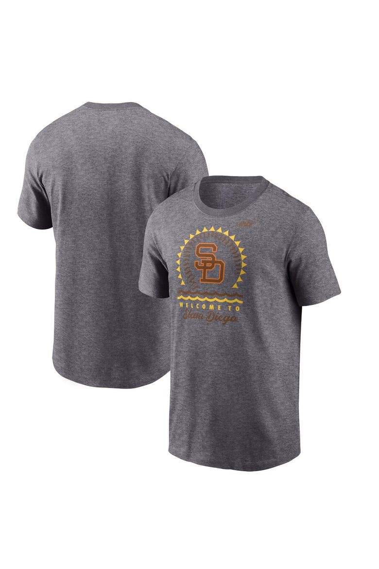 Men's Nike Gray San Diego Padres Sun Hometown T-Shirt, Main, color, Gray