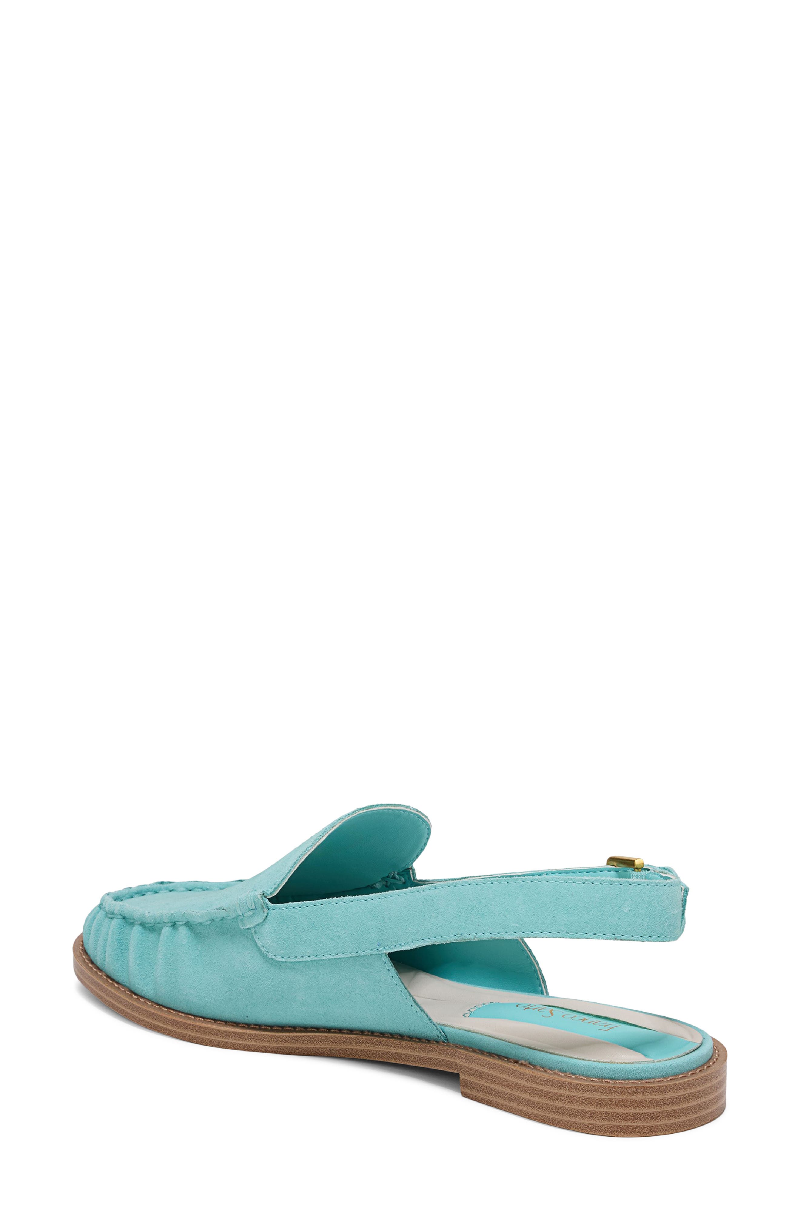 Sully Slingback Loafer, Alternate, color, AQUAMARINE