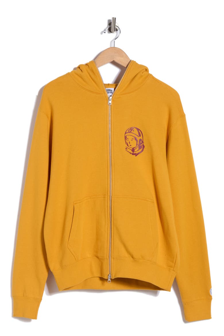 Zip Helmet Hoodie, Alternate, color, GOLDEN YELLOW