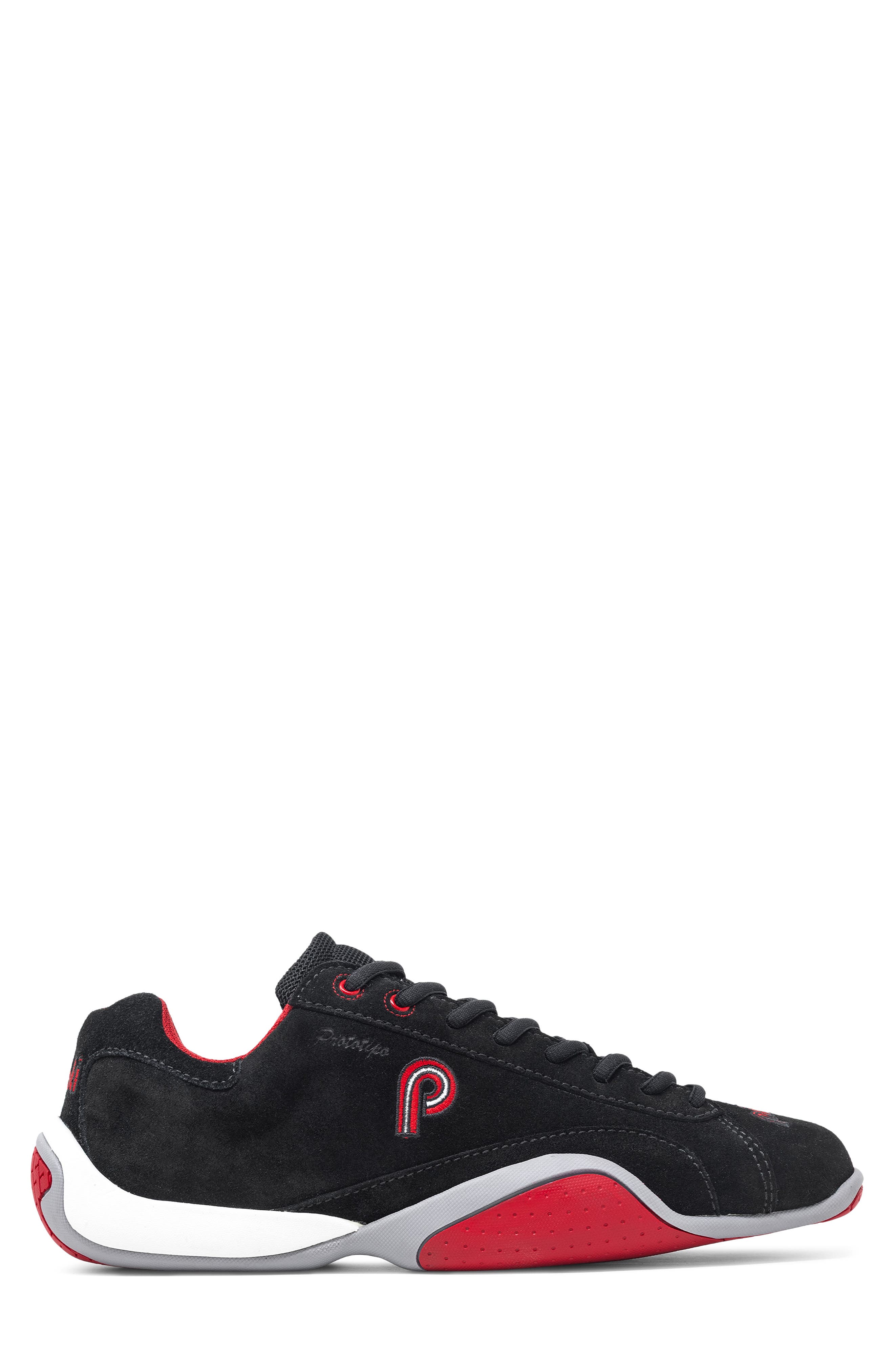 Prototipo Sneaker, Alternate, color, BLACK/ RED/ GREY