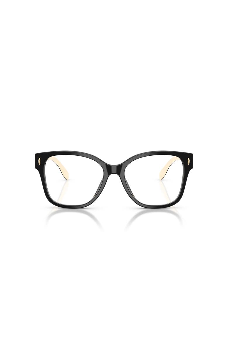 Tory Burch 54mm Square optical glasses, Alternate, color, Black